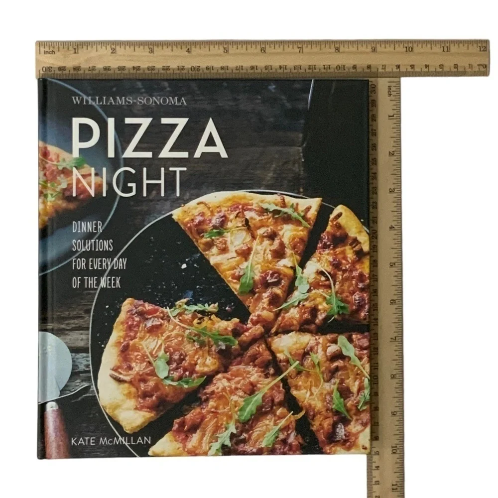 Willams Sonoma Pizza Night Cookbook Hardcover Classics to Low Carb Gluten Free
